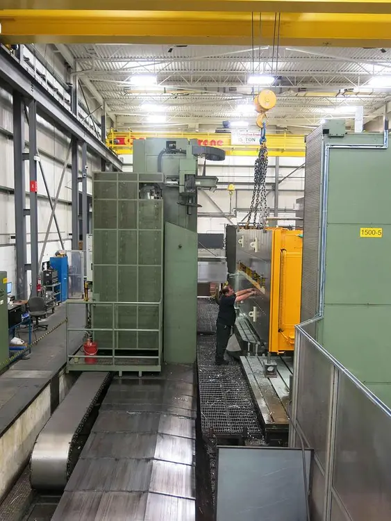 Used PARPAS ML-120 Horizontal Floor Type Boring Mills Ontario CA | Gizmo Machine Tools #798993