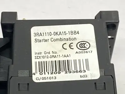 Used Siemens Contactor Starter Combination 0.9-1.25A 400VAC 24VDC Starters Michigan US | Maverick Industrial Sales #1401876