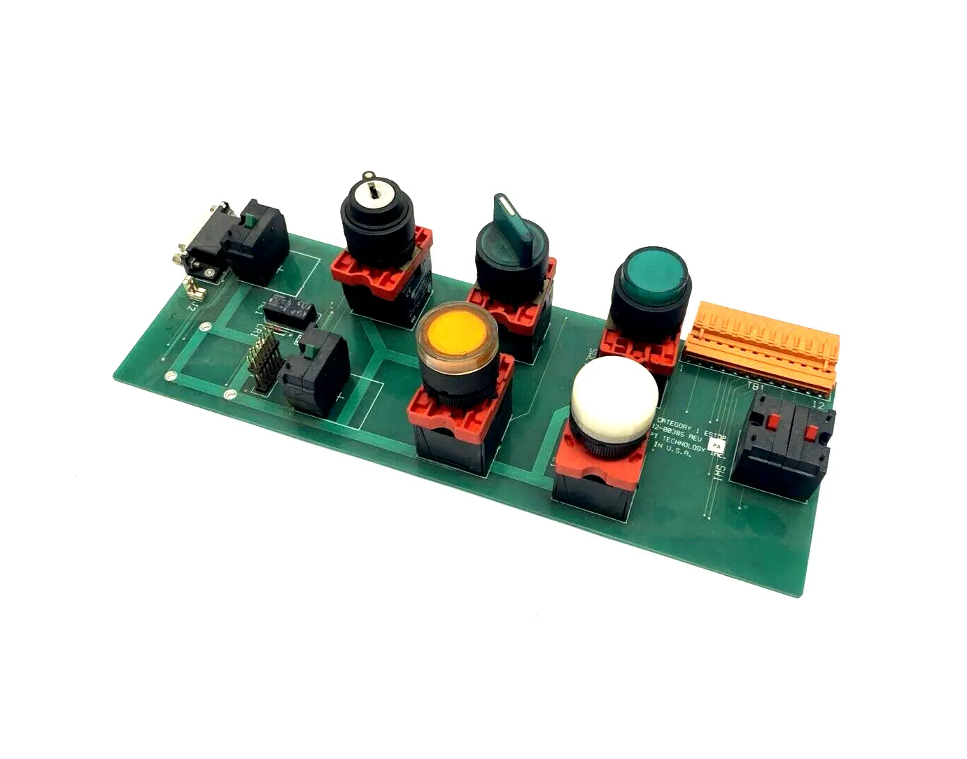 10332-00385 | Adept  Rev PA VFP Category 1 ESTOP Buttons & Controls Interface Board - For parts or not working