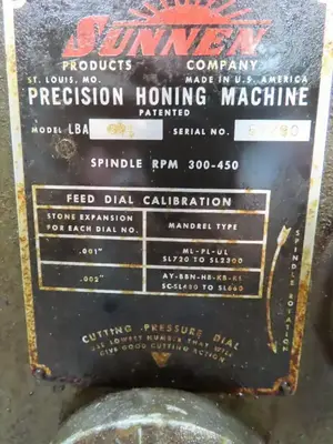 Used SUNNEN LBA 575 Hones Oregon US | [EZ] EZ Systems #1281257