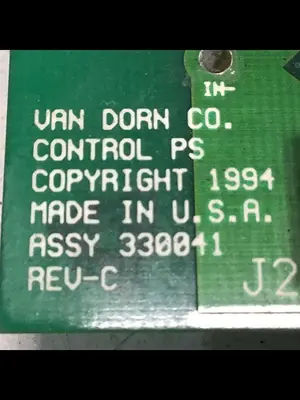 USED VAN DORN PC330-041