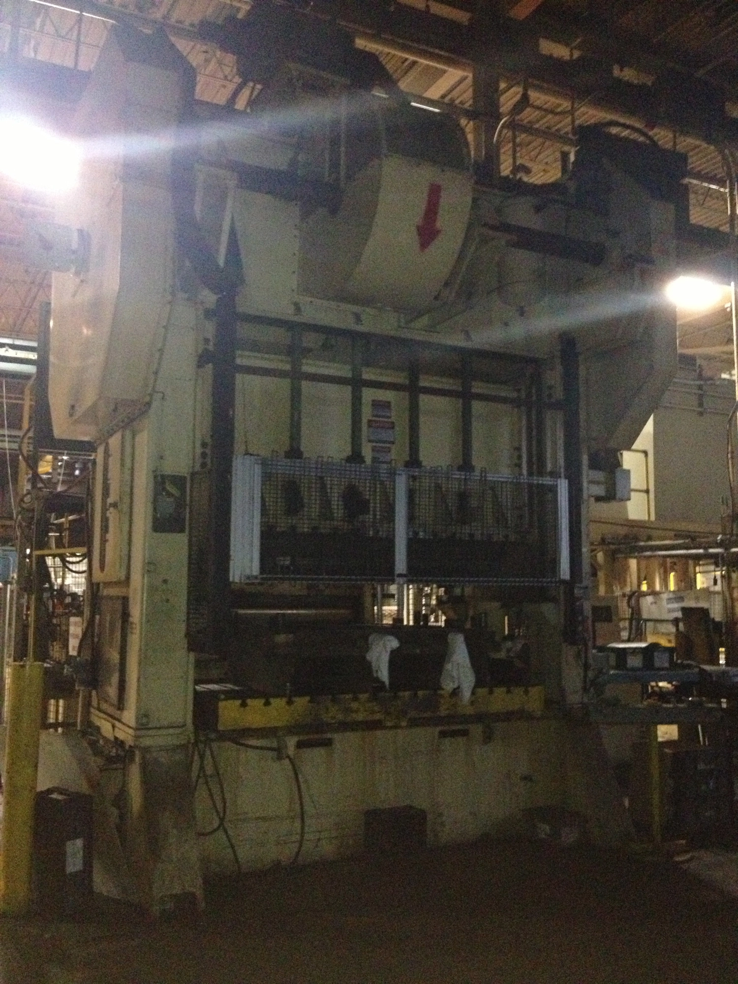 Used 1990 EAGLE #S2-400-96-60 Straight Side Double Crank Press 9165 ...