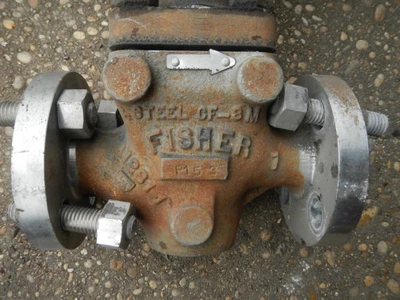 Fisher 1" 300 Class 316 Stainless Steel Control Valve