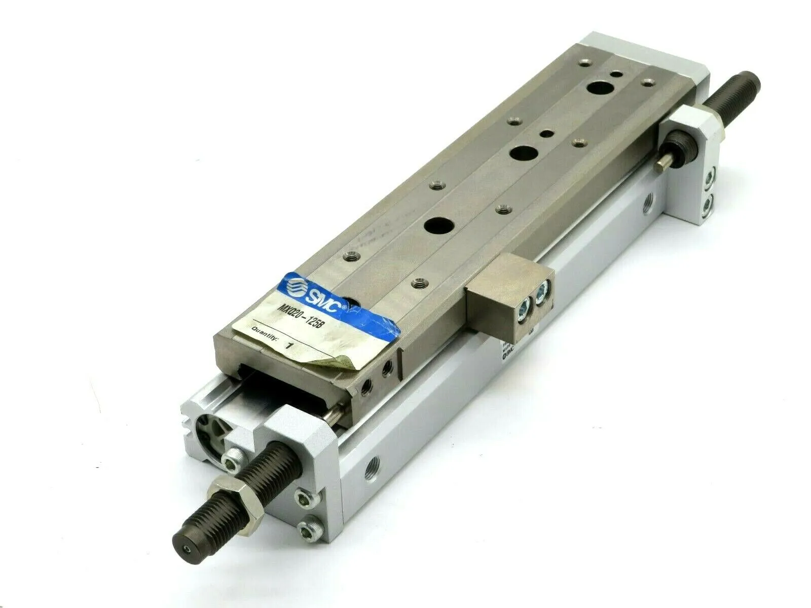 NEW SMC MXQ20-125B PNEUMATIC SLIDE CYLINDER MXQ20125B