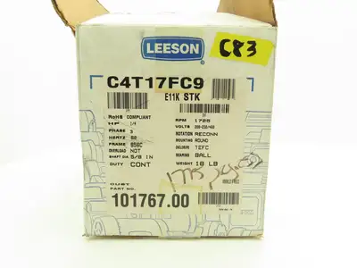 New | in-Stock LEESON ELECTRIC _UNKNOWN_ Motors (misc) Indiana US | Arrow Industrial #554925