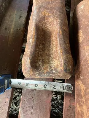 Used AFTERMARKET 5 ¾” DIAMETER X 23" LENGTH CABLE TOOL DRILLING CHISEL BIT Tool Bits Pennsylvania US | East West Machinery & Drilling #1417245