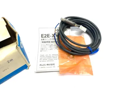 E2E-X2MY1 | Omron  Standard Inductive Proximity Sensor AC 2-Wire 24-240VAC 2m - New Other