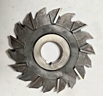 Niagara Milling Cutter 4" x 13/32 HIGH SPEED STEEL HSS resharpened