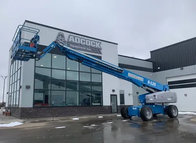 Used 2013 GENIE S-125 TELESCOPIC BOOM LIFT Telescopic Boom Lifts Alberta CA | Adcock Equipment #1418149