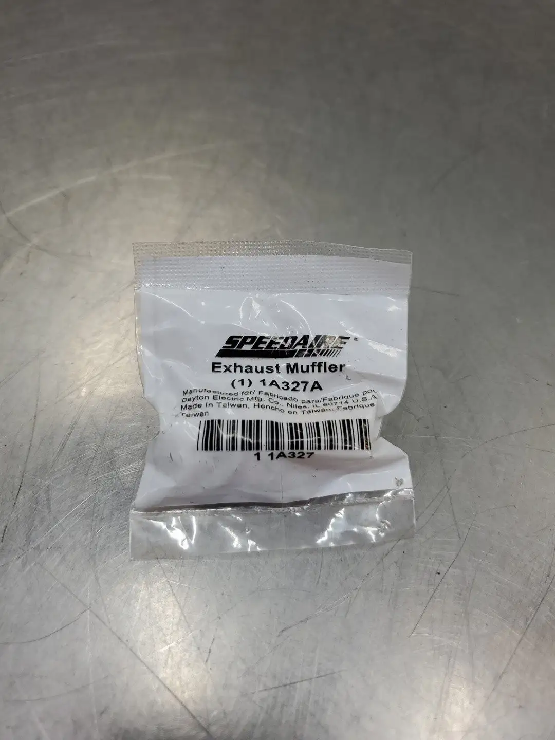 SPEEDAIRE 1A327A Pneumatic Exhaust Muffler. 6E-12