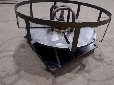 WIRE HORIZONTAL COIL REEL UNCOILER: STOCK #19463