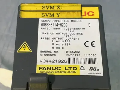 Used FANUC A06B6114H209 Servo Drives Ohio US | HGR 24 #1316461