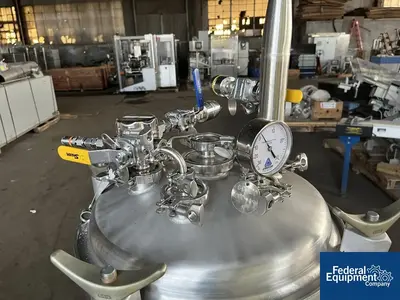 Used Alloy Products 100 Liter Alloy Products Receiver Tank, 316L S/S, 15# Stainless Steel Tanks Ohio US | Federal Equipment Company #126685