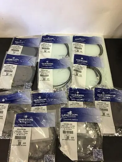EMERSON 4155-0054-060 CABLE ASSY LOT OF 12