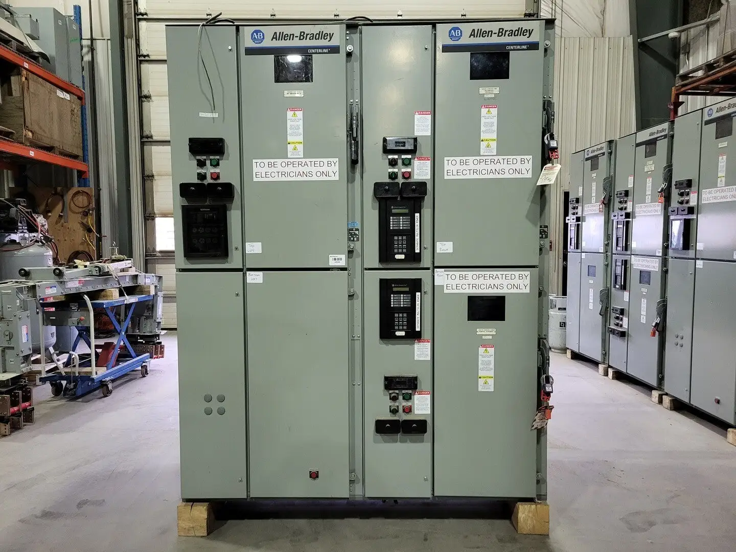 5kV/1200A Medium Voltage MCC Double Structure w/ Motor Protection Relays