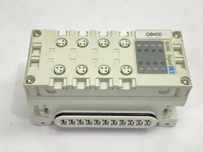EX600-DXPC | SMC  Pneumatic Serial Interface Unit Input/Output 8x Female M8 3-Pin