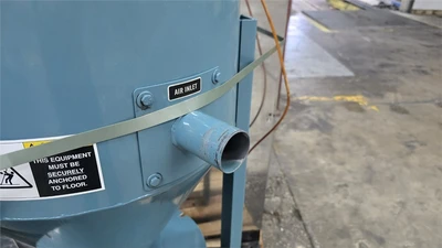 105 CFM Una-Dyn Powermax HP Pump, w/ 2" Hopper, 5 HP