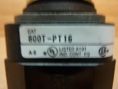 USED ALLEN BRADLEY 800T-PT16 AMBER