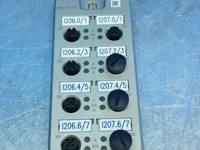 Used LUMBERG AUTOMATION 0980ESL801 Input / Output Modules | HGR 24 #733371
