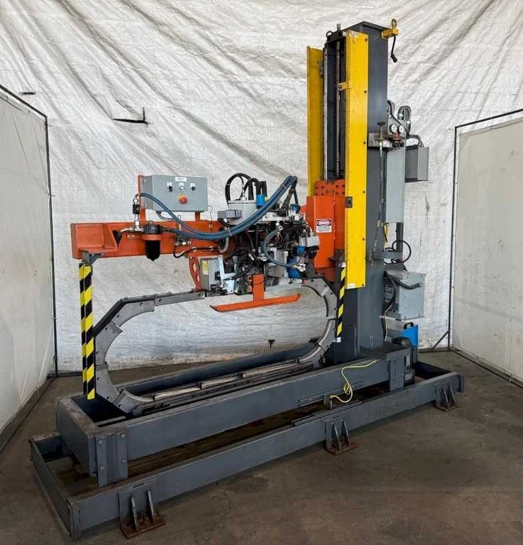 USED SAMUEL STRAPPING MACHINE MODEL:            SAMUEL SMSBM10