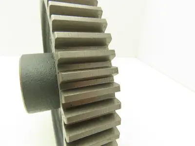 Boston Gear 10390 NH60 Spur Gear 60-Tooth 7.5" OD 1.25" W 1" Smooth Bore
