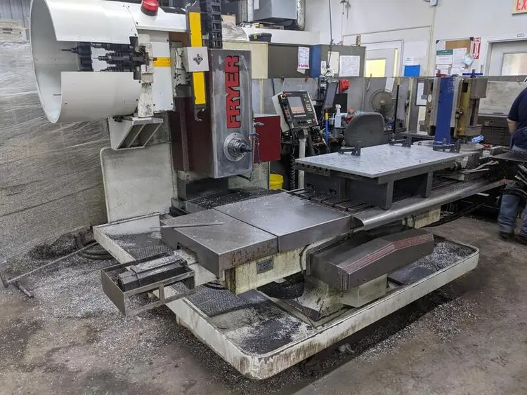 Used 2008 FRYER HR-60 Horizontal Machining Centers Vermont US | Two Spade Machinery LLC #506690