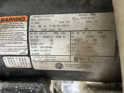 USED 2003 RYAN TECHNOLOGY INC. 793A ROTARY TABLE UTILITY SLICER