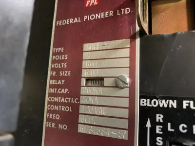 Used FEDERAL PIONEER 02877-A1-88 Circuit Breakers British Columbia CA | Lenmark #248976
