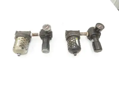 Master Pneumatic Norgren R74G-4AK-RMN FD100-4 Regulator Filter Assembly Lot of 2