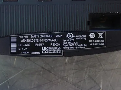 Used SCHMERSAL AZM201ZST2T1P2PWADU Relays & Switches Ohio US | HGR 24 #797228