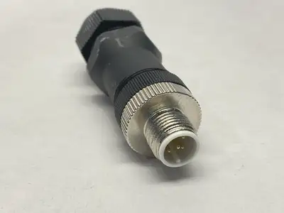 USED MENCOM FIELD WIREABLE CONNECTOR MALE M12 5-POLE
