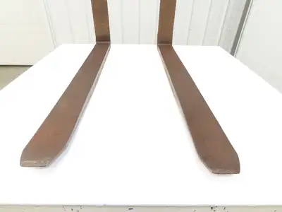 765407 4x42" Class 2 Steel Forklift Forks 16" Carriage 1-Pair 3024/PR