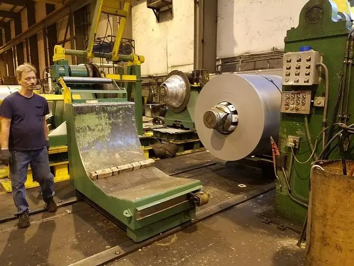 48" X 25,000 LBS. STAMCO SLITTING LINE (USED)