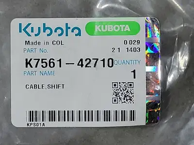 NEW KUBOTA K7561-42710