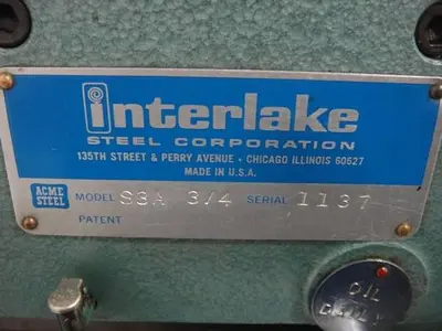 Interlake S3A 3/4 Stitcher
