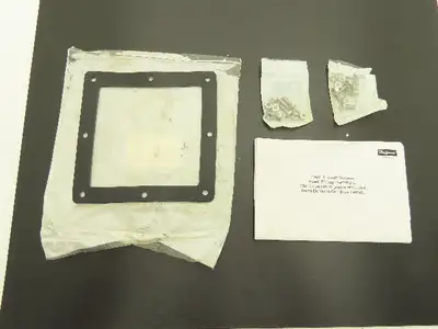 Hoffman F66WGSS Wireway Gasket Kit 6" x 6" Stainless Steel Bolts Lot of 4