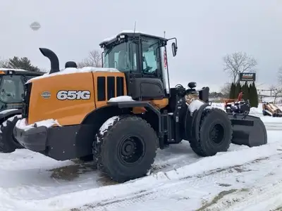 New | in-Stock 2025 CASE 651G Wheel Loaders Maine US | Beauregard Equipment #1511184