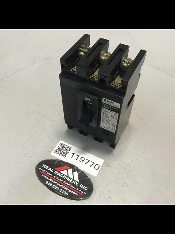 Used FUJI ELECTRIC SA33-30 Circuit Breakers Michigan US | Ideal Machinery #605724