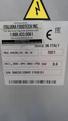 USED ITALIANA DN635L/2D