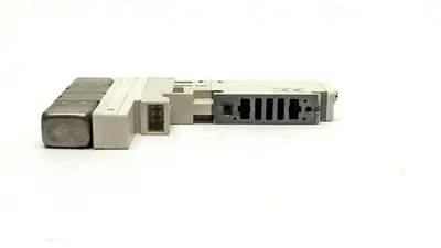 VQC1200N-51 | SMC  Plug-In Double Solenoid Valve 5-Port - Used