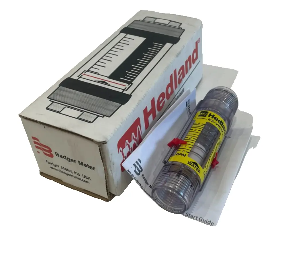 NEW HEDLAND H621-004 EZ VIEW FLOW METER H621004
