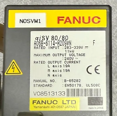 FANUC A06B-6114-H209 #N Servo Drives | Great American Equipment Company (4)