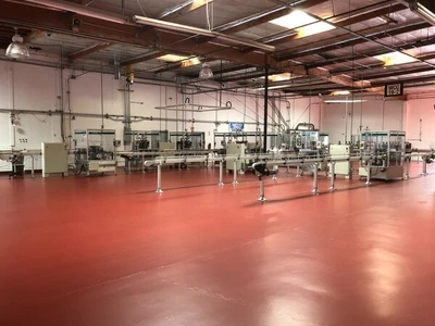 Hoppmann, filling & capping line, 8-station, conveyor control