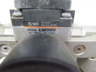 SCM EAW3000 Filter Reg w/Auto Drain EAFD3000-F03 Mist Separator EVHS3000 Valve
