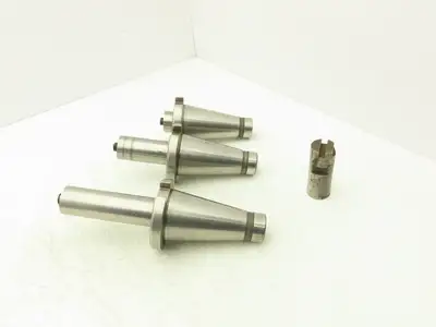 Kearney Milling Tool Holder Cat 50 Taper 5/8"-11 Extended Reach Lot of 3