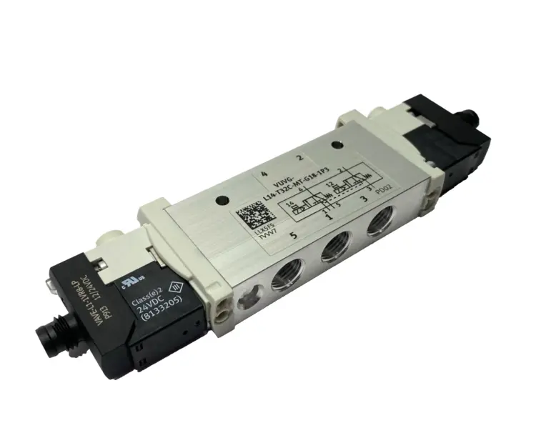 Used FESTO SOLENOID VALVE 2X3/2, CLOSED, MONOSTABLE 574368 Solenoid Valves | Maverick Industrial Sales #1101195