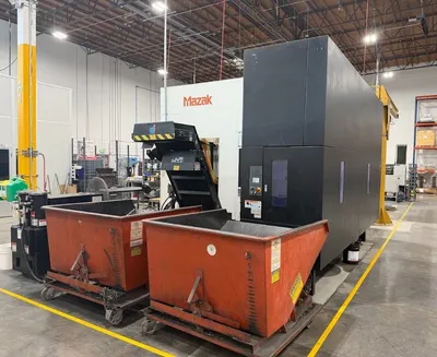 Used 2014 MAZAK HCN-6800 Horizontal Machining Centers Washington US | [EZ] EZ Systems #1548180