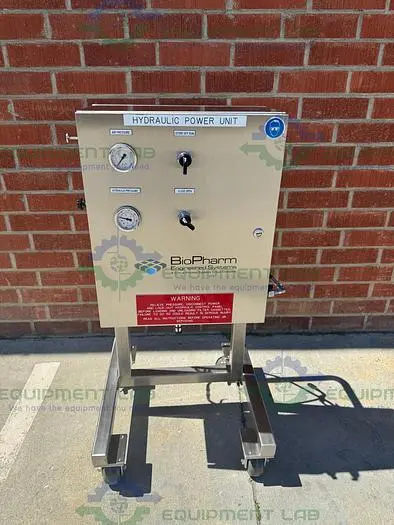 Used BIOPHARM HYDRAULIC POWER UNIT W/ INTERFACE DEVICES P SERIES PUMP Hydraulic Power Units California US | Equipment Lab #488748
