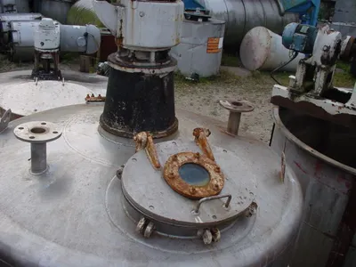 2390L S/S Jktd Enclosed Mixing Tank