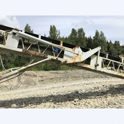 30 in. x 100 ft. Portable Stacking Conveyor